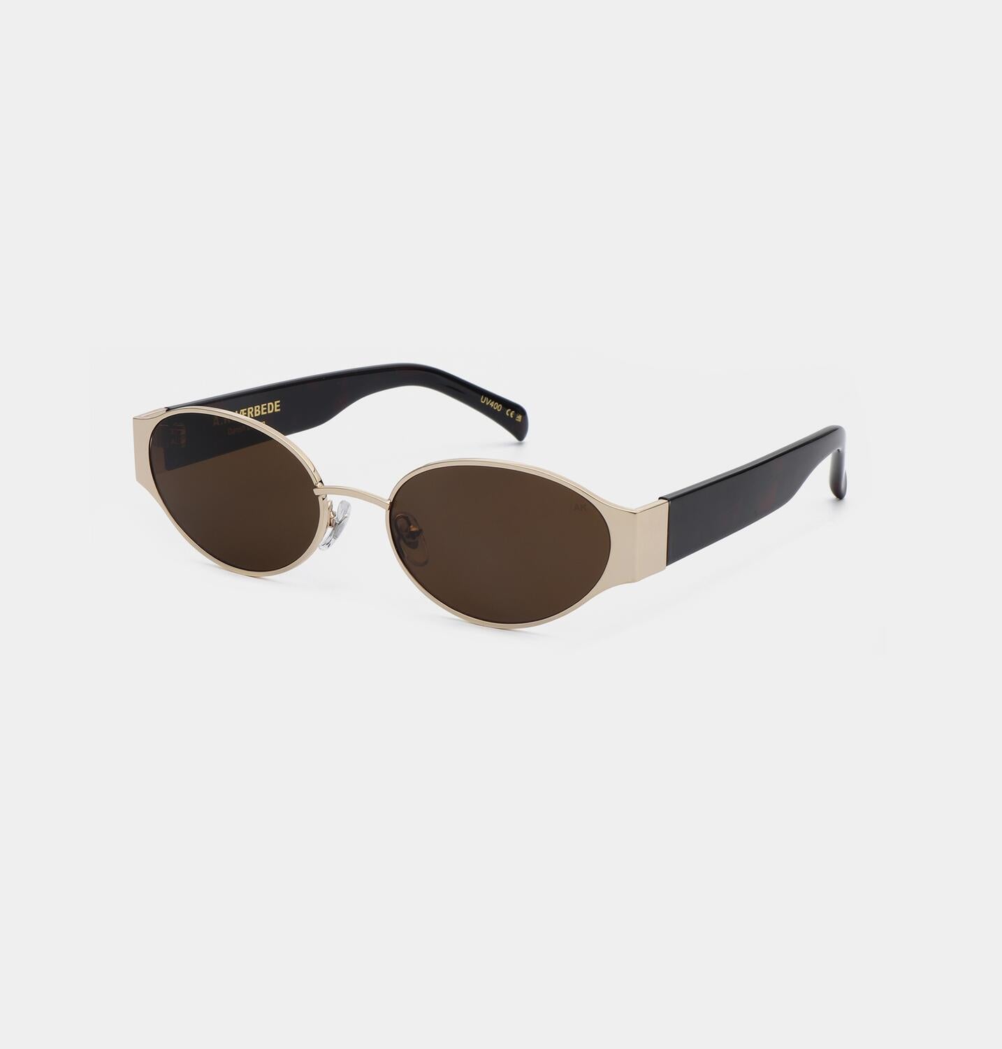 Bella solbrille - Gold Demi Tortoise